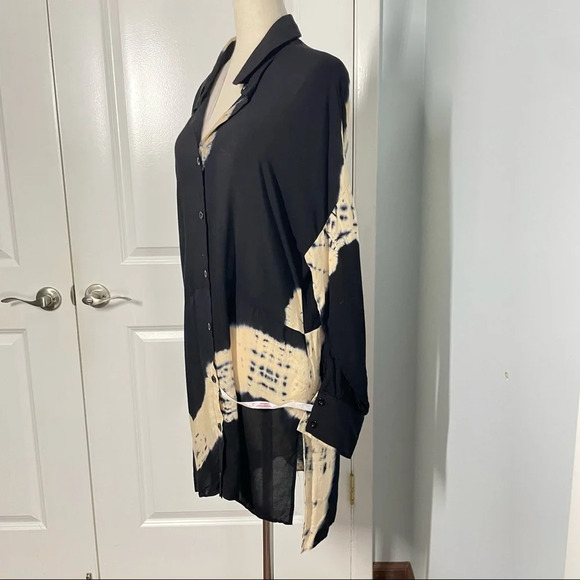 Missguided Oversized Tie Dye Shirt Dress size 6 - Picture 8 of 13
